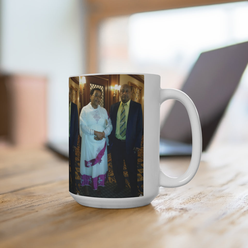Photo Memory Mug — Personalized 15oz Family Keepsake