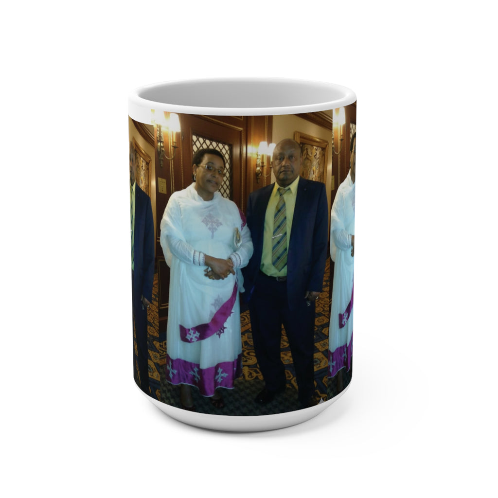 Photo Memory Mug — Personalized 15oz Family Keepsake