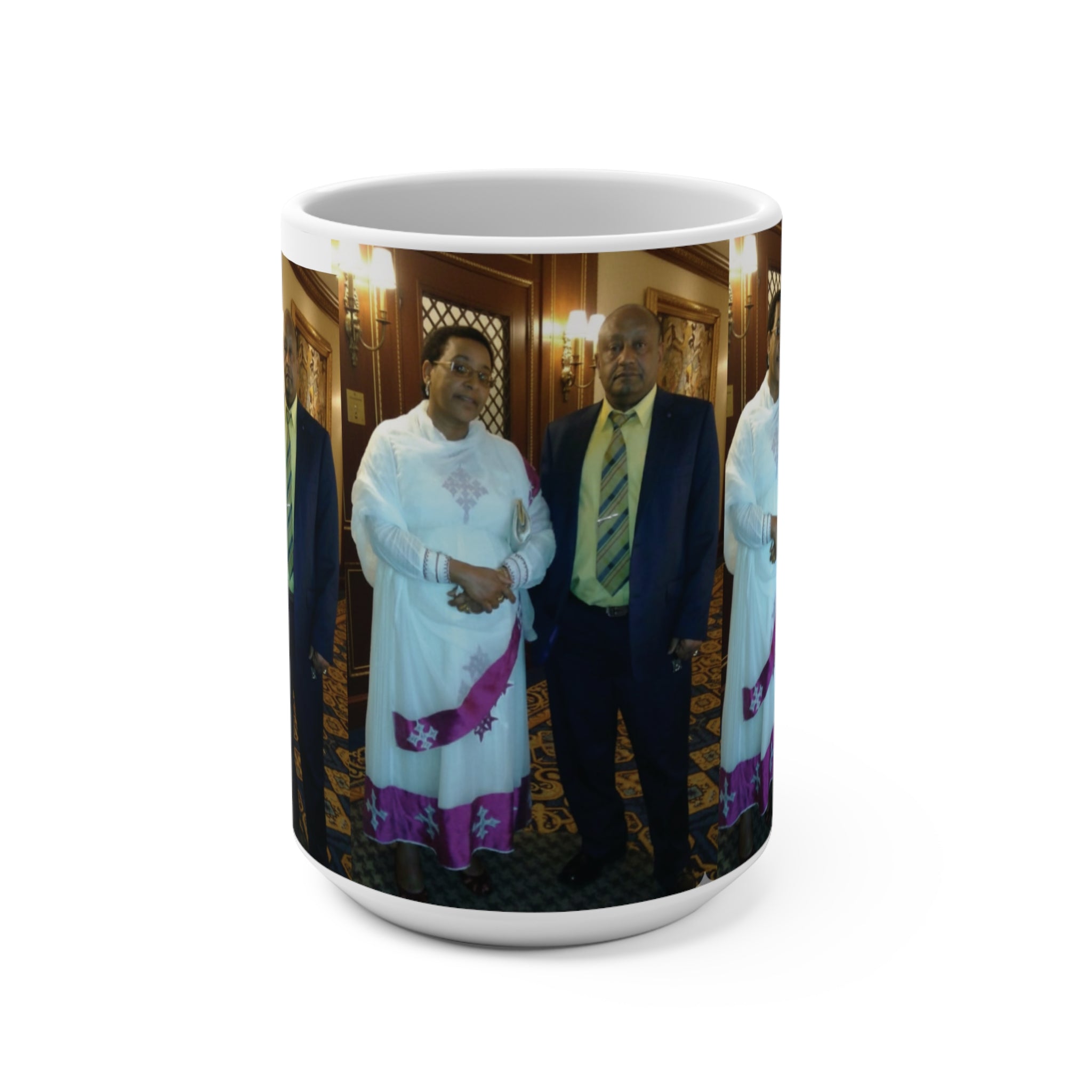 Photo Memory Mug — Personalized 15oz Family Keepsake
